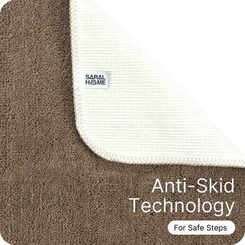 SOLID Soft Anti-Slip Bathmat | Simple Design with Quick Dry Texture