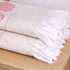 Rose Pure Cotton 4 PC Hand Towel Set | Quick Dry Soft Towels | Bathing Kitchen Hand Towel Gym | Men & Women | Bathroom Accessories Set |