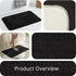 SOLID Soft Anti-Slip Bathmat | Simple Design with Quick Dry Texture