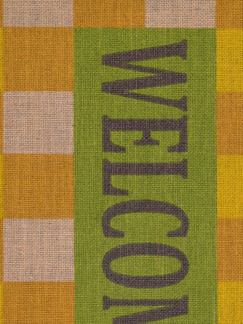 BLOOM Jute Doormats | Eco Friendly with Anti-Skid TPR Backing | Durable | Floor Mat Combo Pack of 3 Pcs Size 40x60 CM