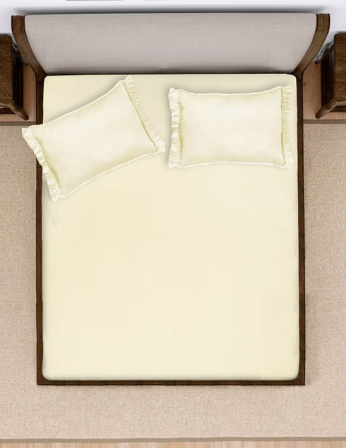 Bedsheet with free pillow covers