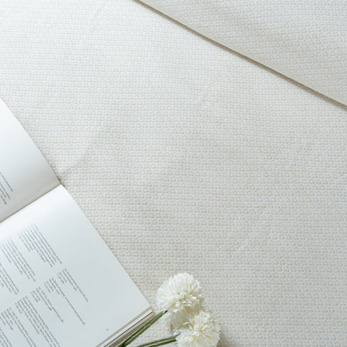 Saral Home Pure Cotton Bedsheet |Breathable Woven Bedspread with Pillow Cover | D MOND pattern |