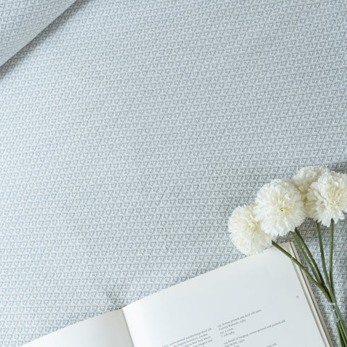 Saral Home Pure Cotton Bedsheet |Breathable Woven Bedspread with Pillow Cover | D MOND pattern |