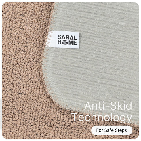 Solid Plain Floor Runner | Soft, Durable & Washable | Ideal for Hallway or Bedside Use