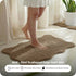 Soft Microfiber Anti-Skid Bath Mat Combo