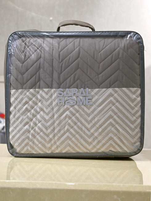 Chevron Damask All Season Reversible Quilt