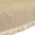 Comfy Sofa Seat Cover | Cotton & Polyester Sofa Cover with Elegant Fringe Design | Geometric Woven Sofa Cover for Sofa | Sofa Protector | Easy Wash & Durable Fabric