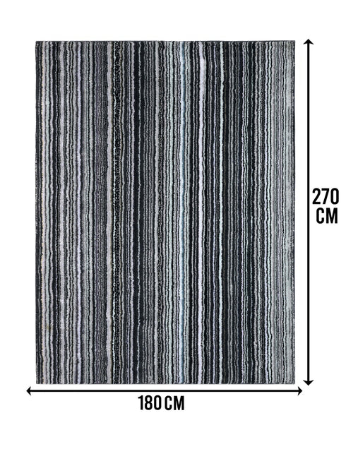 Vibe Soft Touch Microfiber Floor Carpet | Anti-Skid Backing | Modern Design
