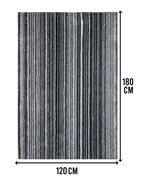 Vibe Soft Touch Microfiber Floor Carpet | Anti-Skid Backing | Modern Design