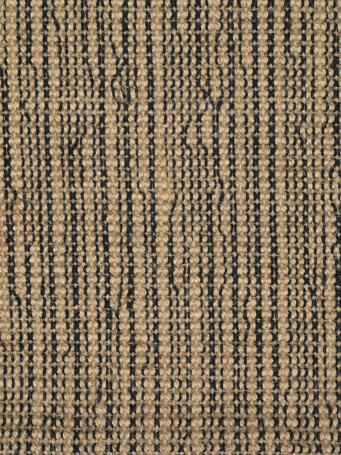BURWAN - Cotton Jute Woven Strong Anti-Slip Rug with fringe.