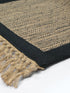 BURWAN - Cotton Jute Woven Strong Anti-Slip Runner with fringe.