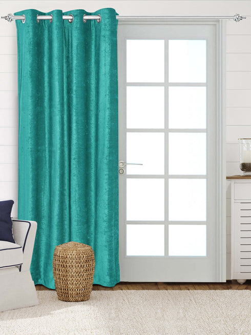 Reversible Glaze Blackout Curtain | Double Sided Satin & Velvet | Washable Non-Fading Non Shrinking