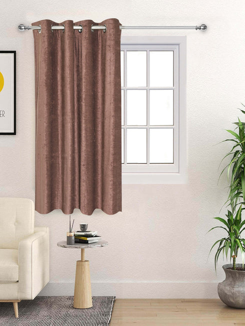 Reversible Glaze Blackout Curtain | Double Sided Satin & Velvet | Washable Non-Fading Non Shrinking