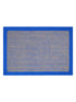 Chevron Jute & Cotton Woven Anti-Slip Strong Border Door Mat
