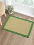 Chevron Jute & Cotton Woven Anti-Slip Strong Border Door Mat