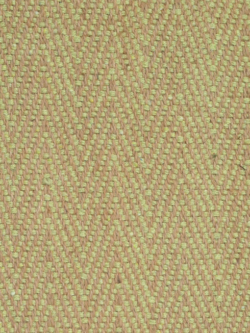 Chevron Jute & Cotton Woven Anti-Slip Strong Border Runner