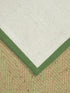 Chevron Jute & Cotton Woven Anti-Slip Strong Border Runner