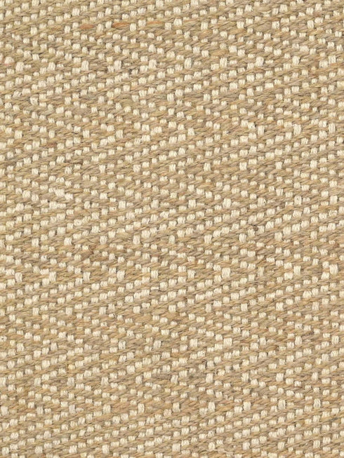 Chevron Jute & Cotton Woven Anti-Slip Strong Border Door Mat