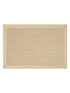 Chevron Jute & Cotton Woven Anti-Slip Strong Border Door Mat
