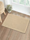 Chevron Jute & Cotton Woven Anti-Slip Strong Border Door Mat