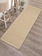 Chevron Jute & Cotton Woven Anti-Slip Strong Border Runner