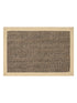 Chevron Jute & Cotton Woven Anti-Slip Strong Border Door Mat