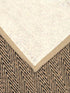 Chevron Jute & Cotton Woven Anti-Slip Strong Border Door Mat