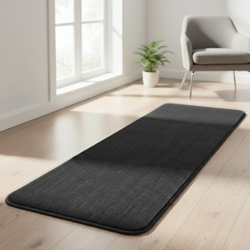 Solid Plain Floor Runner | Soft, Durable & Washable | Ideal for Hallway or Bedside Use