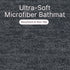 Soft Microfiber Anti-Skid Bath Mat Combo