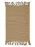 DESH - JUTE Woven Strong Anti-Slip Door Mat with fringe.