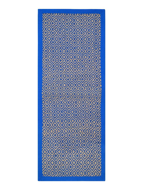 Diamond Jute & Cotton Woven Anti-Slip Strong Border Runner