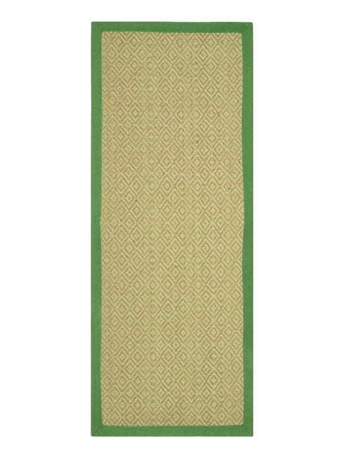 Diamond Jute & Cotton Woven Anti-Slip Strong Border Door Mat