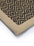 Diamond Jute & Cotton Woven Anti-Slip Strong Border Door Mat