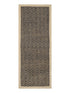 Diamond Jute & Cotton Woven Anti-Slip Strong Border Runner