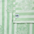 SOMA Cotton Rich Bedsheet | Floral & Stripe Woven Bed Sheet | 180 TC (Weight= 400 TC) | Soft & Comfortable Bedsheet for Bedroom