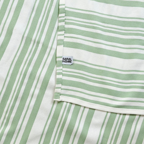 LA Strie Cotton Microfiber Bedsheet | 180 TC (Equivalent to 400 TC) | Woven, Colorfast & Quick Dry | Machine Washable