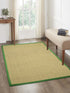 Chevron Jute & Cotton Woven Anti-Slip Strong Border Rug