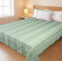 PRESCIO Cotton & Microfiber Flat Bedsheet | 50% Cotton & 50% Microfiber | 180 TC (Weight= 400 TC) | Soft, Breathable, Colorfast, Lint-Free & Quick Dry | Woven Bed Sheet