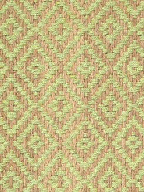 Diamond Jute & Cotton Woven Anti-Slip Strong Border Rug