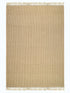 HUGLI - Cotton Woven Strong Anti-Slip Rug with fringe