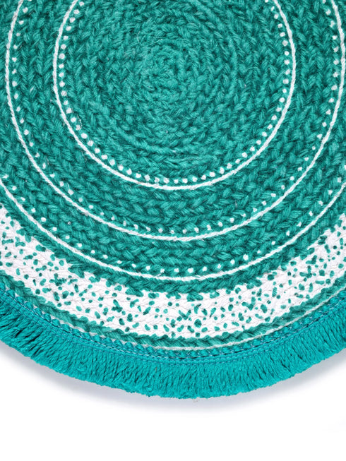 ISAR Table Place Mat Set of 2 | Durable Weave for Dining & Decor