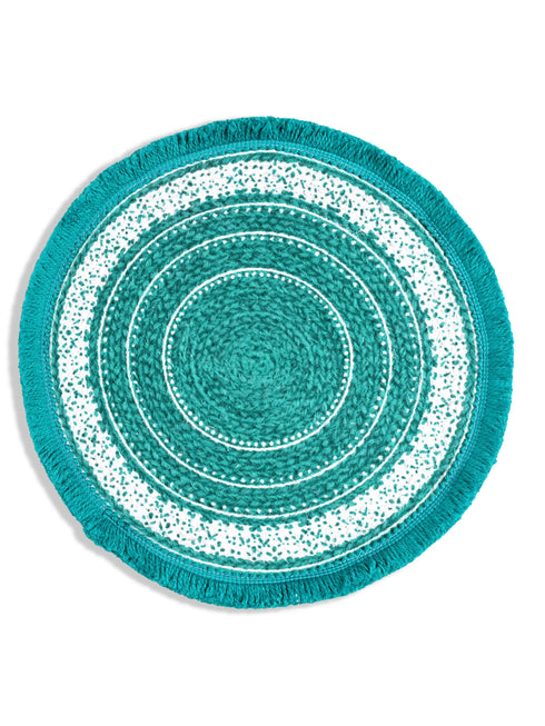 ISAR Table Place Mat Set of 2 | Durable Weave for Dining & Decor