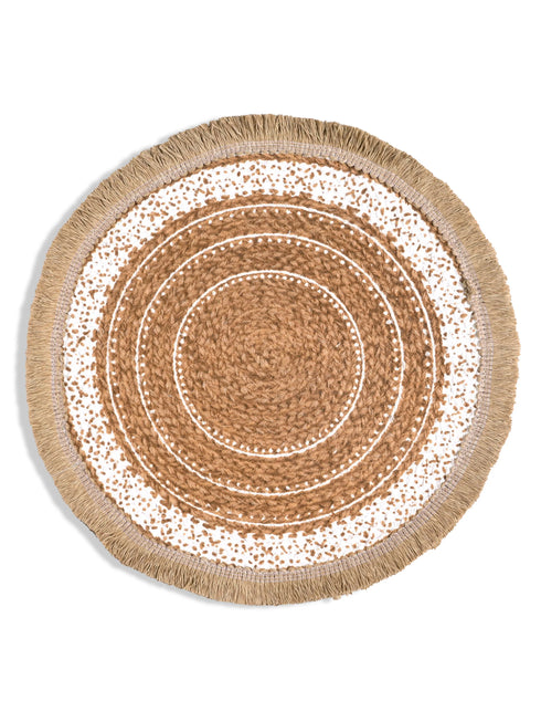 ISAR Table Place Mat Set of 2 | Durable Weave for Dining & Decor
