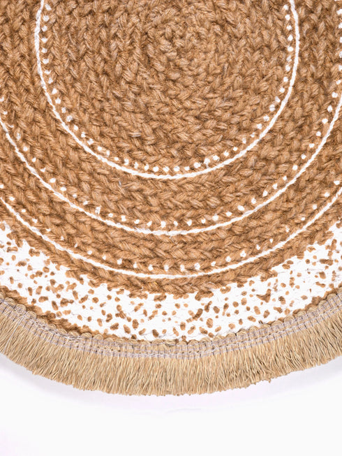 ISAR Table Place Mat Set of 2 | Durable Weave for Dining & Decor