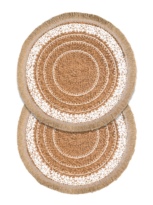 dining table mats 2 pieces waterproof