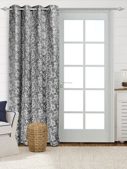 Teal cotton blackout curtains