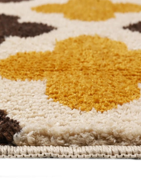 Yellow bathmat