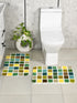 Mosaic Soft Anti Slip Bathmat- Bath Set