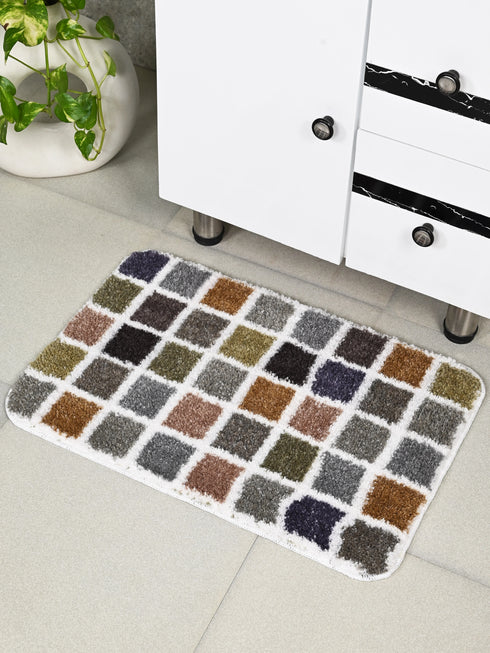 Mosaic Soft Anti Slip Bathmat- Bath Set