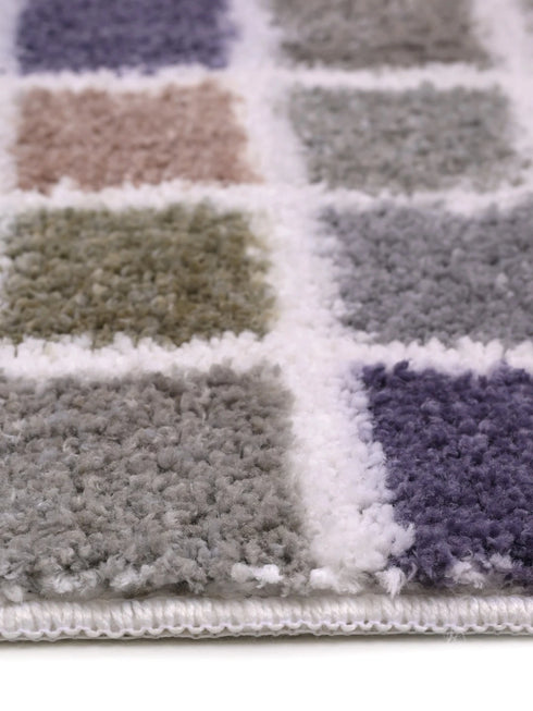 Mosaic Soft Anti-Slip Bath Runner | Artistic Look with Soft Touch Comfort